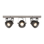 Berghuis Spot Cap led - Grijs - Metaal - 3 Lichts Berghuis Spot Cap led - Grijs - Metaal - 3 Lichts