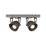 Berghuis Spot Cap led - Grijs - Metaal - 2 Lichts Berghuis Spot Cap led - Grijs - Metaal - 2 Lichts