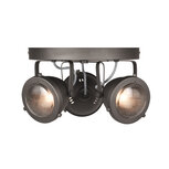 Berghuis Spot Moto led - Burned Steel - Metaal - 3 Lichts Berghuis Spot Moto led - Burned Steel - Metaal - 3 Lichts