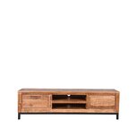 Berghuis Tv-meubel Ghent - Rough - Mangohout - 160 cm Berghuis Tv-meubel Ghent - Rough - Mangohout - 160 cm