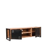 Berghuis Tv-meubel Brussels - Rough - Mangohout - 160 cm Berghuis Tv-meubel Brussels - Rough - Mangohout - 160 cm