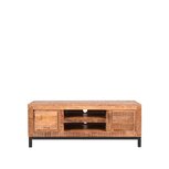 Berghuis Tv-meubel Ghent - Rough - Mangohout - 120 cm Berghuis Tv-meubel Ghent - Rough - Mangohout - 120 cm