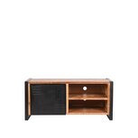 Berghuis Tv-meubel Brussels - Rough - Mangohout - 115 cm Berghuis Tv-meubel Brussels - Rough - Mangohout - 115 cm