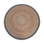 Berghuis Vloerkleden Jute - Grijs - Jute - 180x180 cm Berghuis Vloerkleden Jute - Grijs - Jute - 180x180 cm