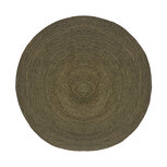 Berghuis Vloerkleden Jute - Army green - Jute - 180 Berghuis Vloerkleden Jute - Army green - Jute - 180
