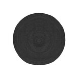 Berghuis Vloerkleden Jute - Zwart - Jute - 120 cm Berghuis Vloerkleden Jute - Zwart - Jute - 120 cm