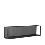 Berghuis Wanddecoratie Motif Wandrek - Zwart - Metaal - XL Berghuis Wanddecoratie Motif Wandrek - Zwart - Metaal - XL