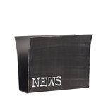 Berghuis Wanddecoratie Magazinehouder - Zwart - Metaal Berghuis Wanddecoratie Magazinehouder - Zwart - Metaal