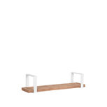 Berghuis Wanddecoratie Slam Wandplank - Wit - Mangohout - L Berghuis Wanddecoratie Slam Wandplank - Wit - Mangohout - L