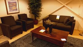 Armano bank + 2 x fauteuil VERKOCHT Armano bank + 2 x fauteuil VERKOCHT