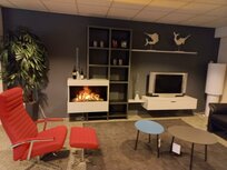 Wandopstelling met haard F210 Wandopstelling met haard F210